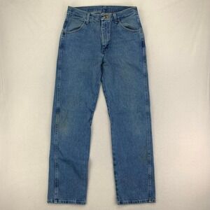 Rustler Jeans Mens 32x32 Faded Regular Fit Denim Classic Casual 90s Dad Straight